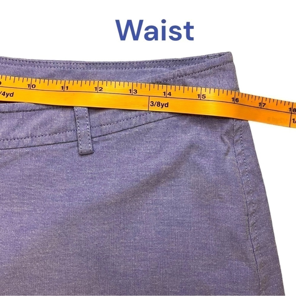 LL Bean Cotton Capri Pants in Blue - Picture 4 of 10